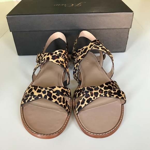 J. Crew calf hair sandals *NEW* - Picture 5 of 7